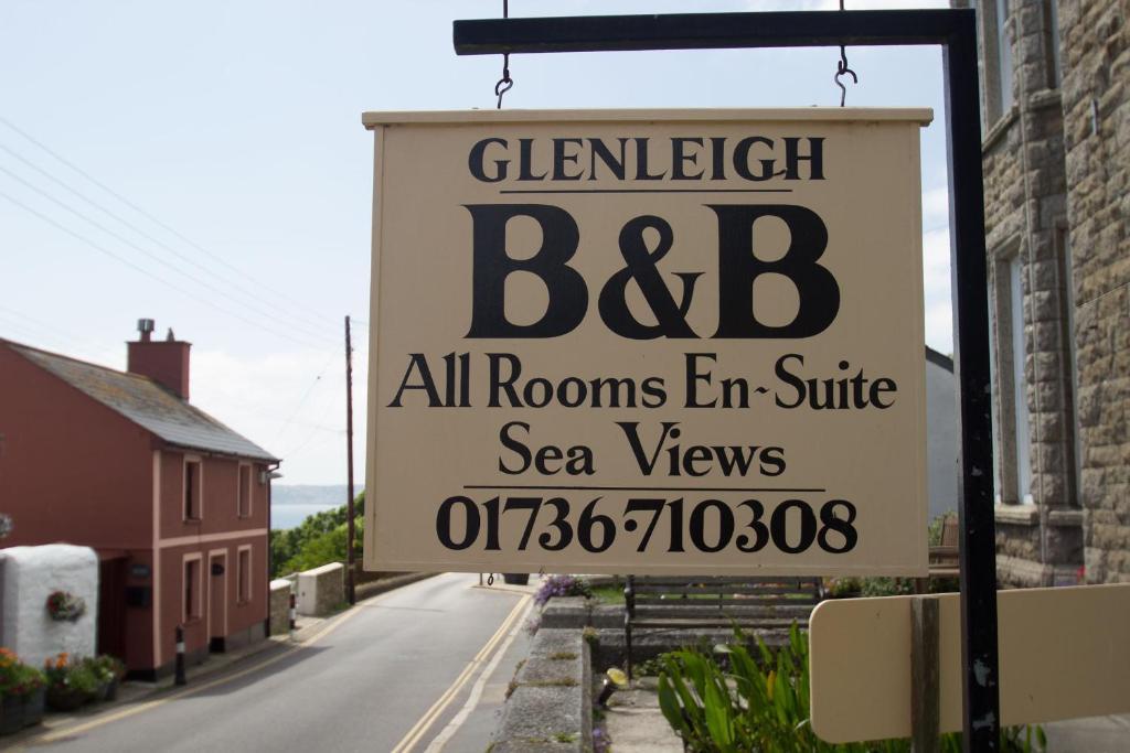 Glenleigh Bed And Breakfast Marazion Pokoj fotografie